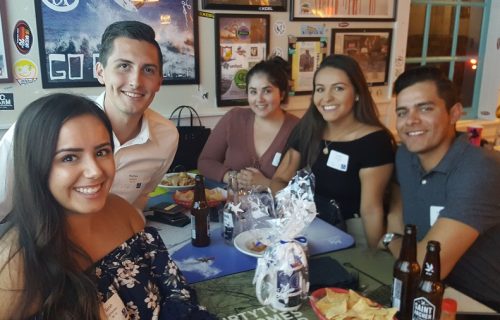 Alumni at Huntington Beach Gathering