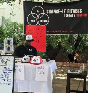 Fabian Patterson at the Hogan Marketplace