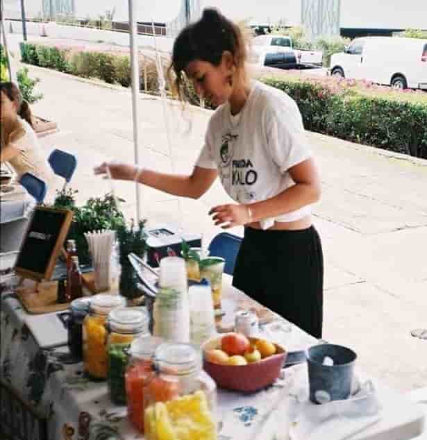Danielle Sheemesh at the Hogan Marketplace