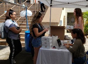 Kealohilani Wong at the Hogan Marketplace