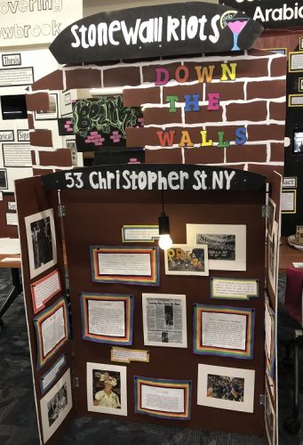 2019 History Day student displays
