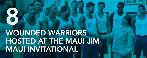 8 Wounded Warriors hosted at the Maui Jim Maui Invitational