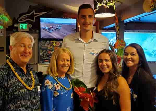 Huntington Beach gathering at Wahoo's