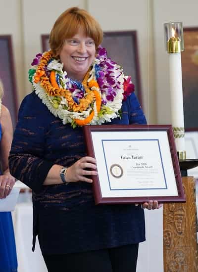 Dr. Helen Turner Heritage Award winner