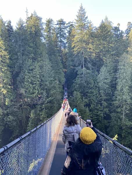Environmental + Interior Design Students in Vancouver for their experiential learning field trip