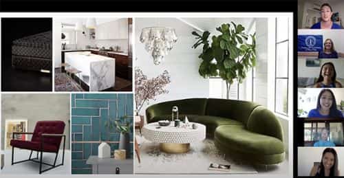 Chaminade alumni attended a virtual event to gain insider tips for updating their space during stay-at-home orders