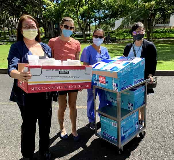 CTRAC created PPE donated to Queen's Medical Center