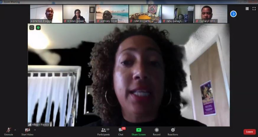 NAACP's Virtual Town Hall - Dr. Allison Paynter was one of the panelists