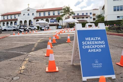 Health screening checkpoint