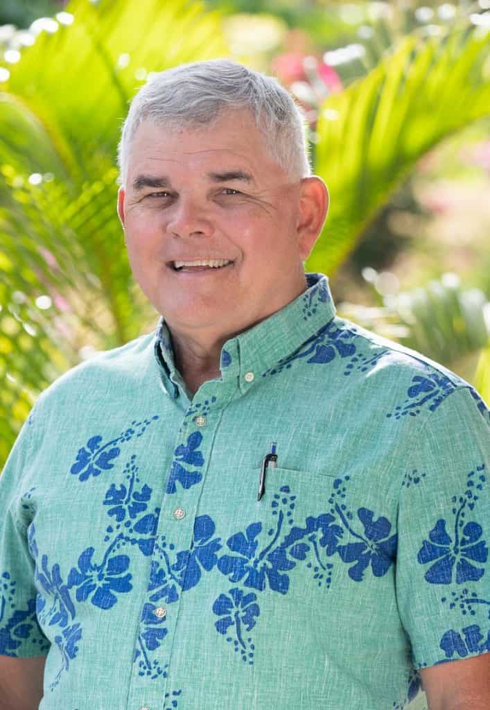 Dr. William Rhey, dean of the School of Business and Communication