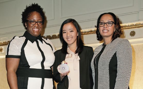 Remi Kohno '15 at the American Advertising Federation’s Most Promising Multicultural Student program
