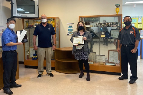 Joyce Yang receives Kathy Kawaguchi Award 2020