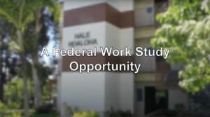 Service-Learning video for Federal Work Study