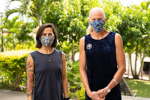 Luptia Ruiz-Jones and Gail Grabowsky