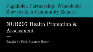 SLsymp - Windshield Surveys & a Community Report