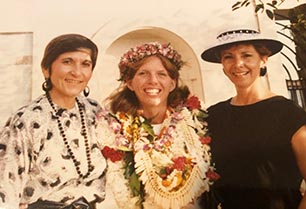 Kristine Stebbins '87 with Dr. Mary Jude Yablonsky