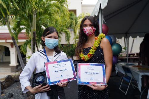 2021 Co-Curricular Awards at the Silverswords Student Appreciation event