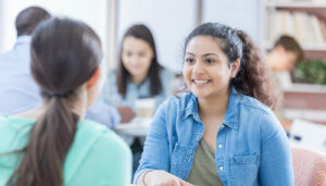 smiling counseling psychology master's student