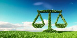 environmental law green scales of justice