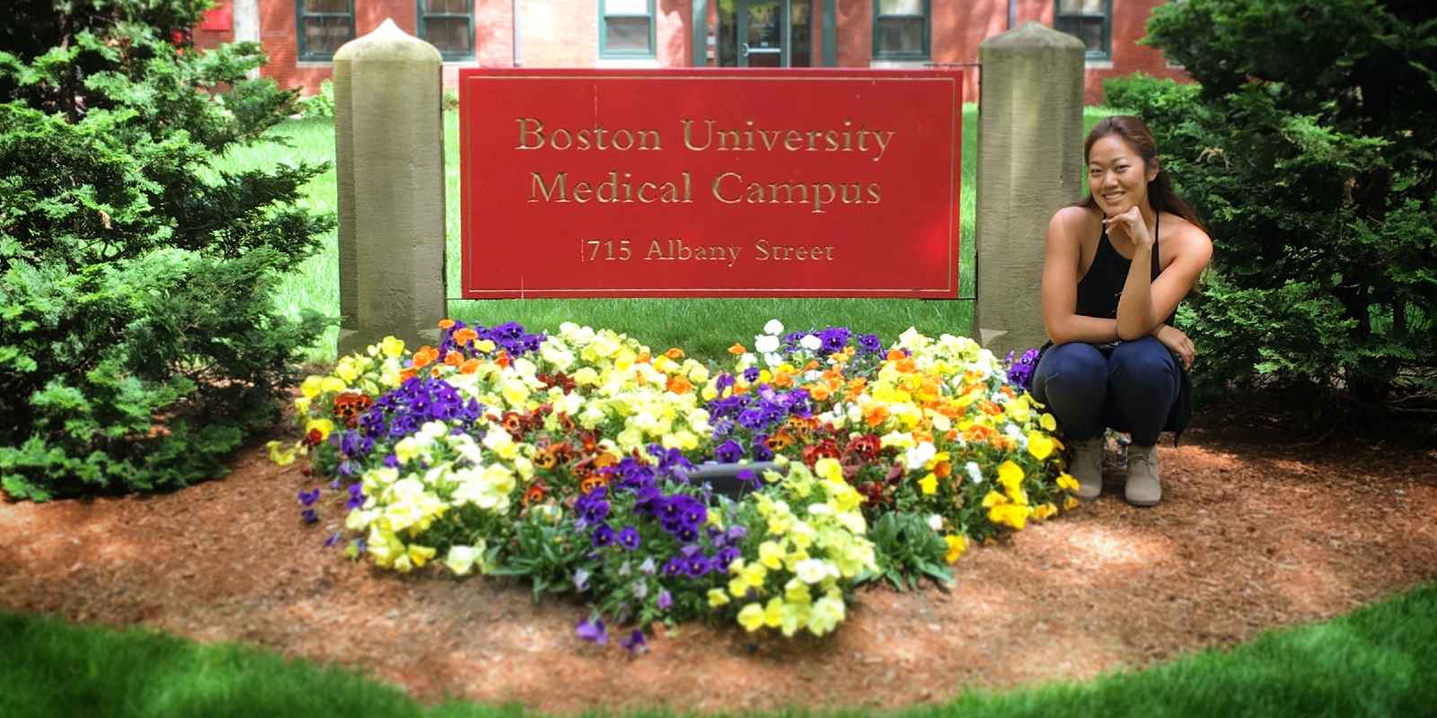 Meshelle Hirashima at Boston University