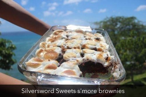 Silversword Sweets' s'more brownies