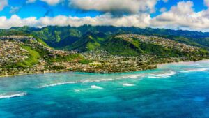 Coastal Oahu Aerial