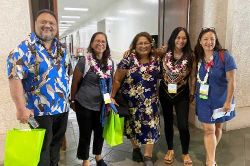 Kimmy Tanaka '22 and the IVAT panel