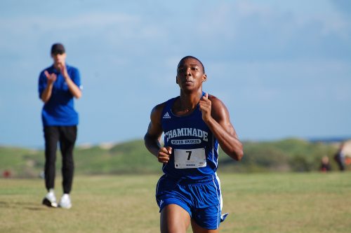 Antonio Bonnetty '19 running cross country
