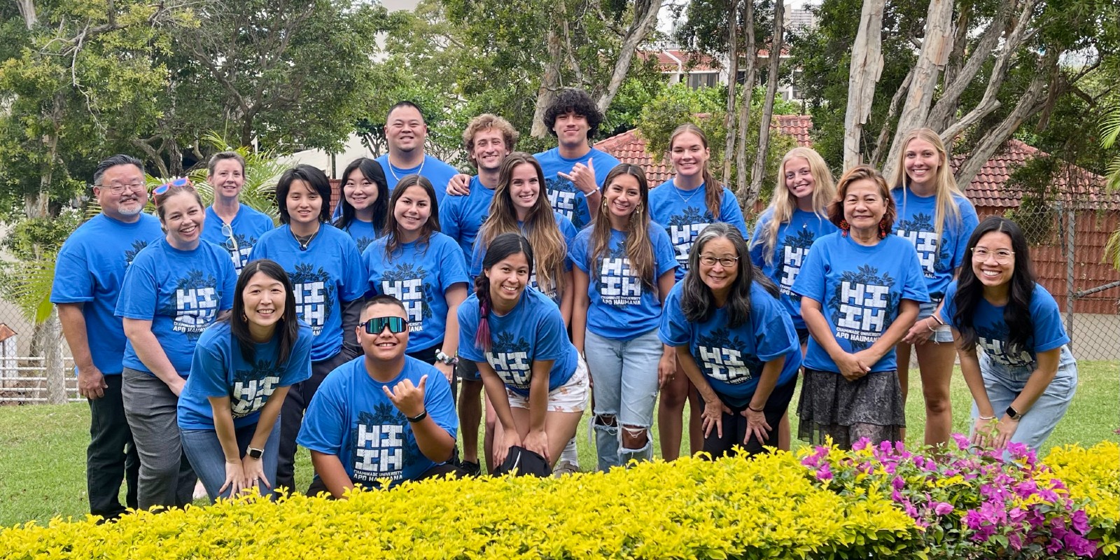 Participants in the Apo Haumana Program for First Year Students.