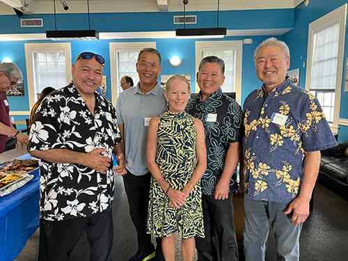Dr. Babington welcomed Criminal Justice alumni and faculty back to campus.