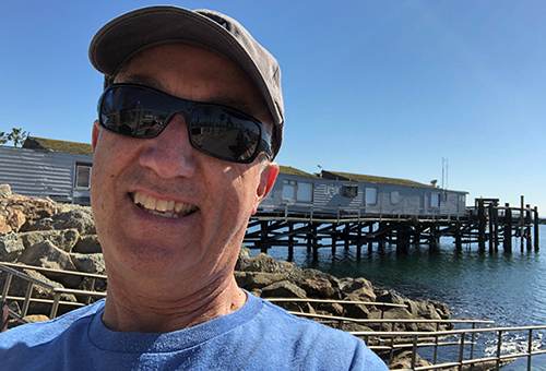 Dr. Sean Chamberlin still enjoys conducting field research.