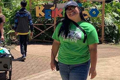 Sara Aliza Sahagon's experience as a Zoo Camp instructor led her to finally find her true calling.
