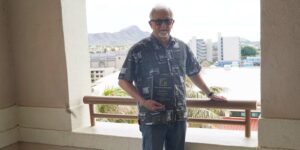 English professor Jim Kraus, Ph.D., was honored with this year's Loretta Petrie Award by the Hawaii Literary Arts Council.