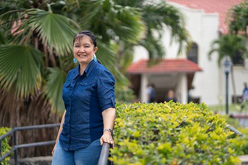 Abigail Eli '23 is now pursuing her master’s in counseling psychology at Chaminade.
