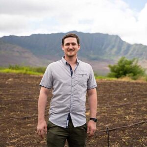 Ethan West works with local farmers to curate the ingredients for his baby food.