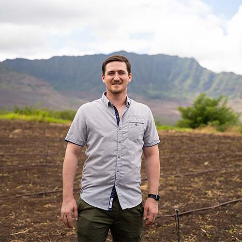 Ethan West works with local farmers to curate the ingredients for his baby food.