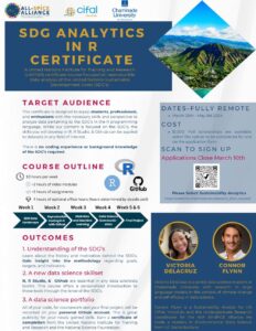 SDG Analytics in R flyer