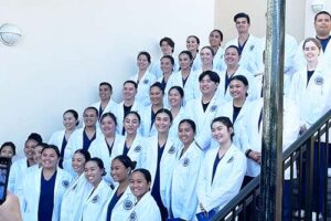 This year's White Coat Ceremony included 119 nursing students who are now officially in their clinical stages of their education.