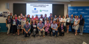 Winners of this year's Hogan and American Savings Bank Nonprofit Business Plan Competition were announced during a special ceremony on April 18 at the Clarence T.C. Ching Conference Center.