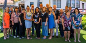 Faculty and staff members were honored for their 5, 10, 15, 20 and 25 years of service at Chaminade. Several retirees were alos recognized for their dedication to the University.