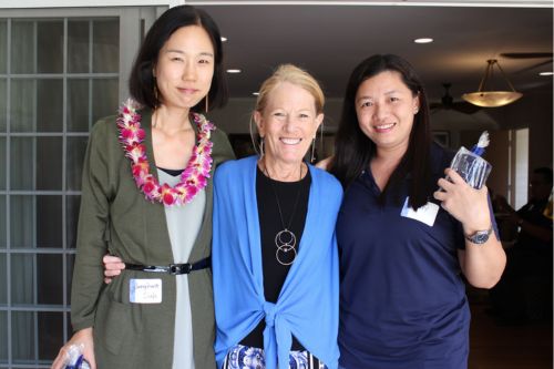 Dr. Junghwa Suh, Dr. Lynn Babington, and Jackeline Sanqui