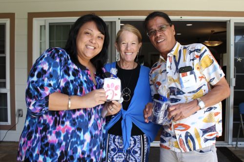Jacquelyn Low, Dr. Lynn Babington, and Simplicio Paragas