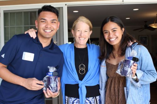 John Rinen, Dr. Lynn Babington, Lauren Alejo
