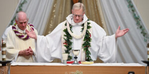 Fr. Chris Wittmann will deliver the Baccalaureate Mass at the Mystical Rose Oratory.
