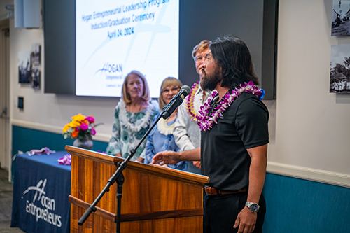 Jon Watase shared his reason for enrolling in the Hogan Entrepreneurial Program.