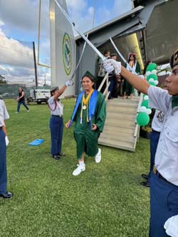 Kapaa High School Commencement Ceremony marked a milestone for 160 students who participated In Chaminade's Early Career Program.