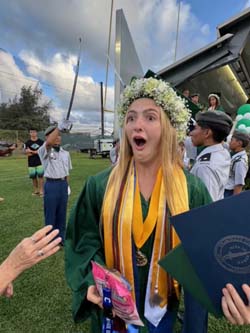 Kapaa High School Commencement Ceremony marked a milestone for 160 students who participated In Chaminade's Early Career Program.