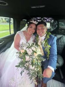 Vanessa Antonio-Ignacio and Clarke Ignacio got married on May 11 on Oahu.