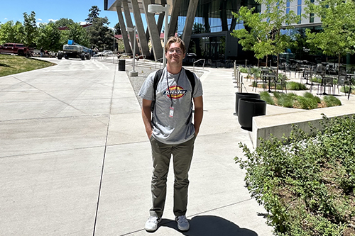 Scott Bowman '26 is participating in a summer research program with University of Coloradoʻs Anschutz School of Medicine’s Cancer Research Experience for Undergraduates.