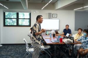 HawaiiUSA Federal Credit Union Financial Wellness Manager, Bryan Yucoco, was one of the guest speakers during the EECE Summer Workshop.